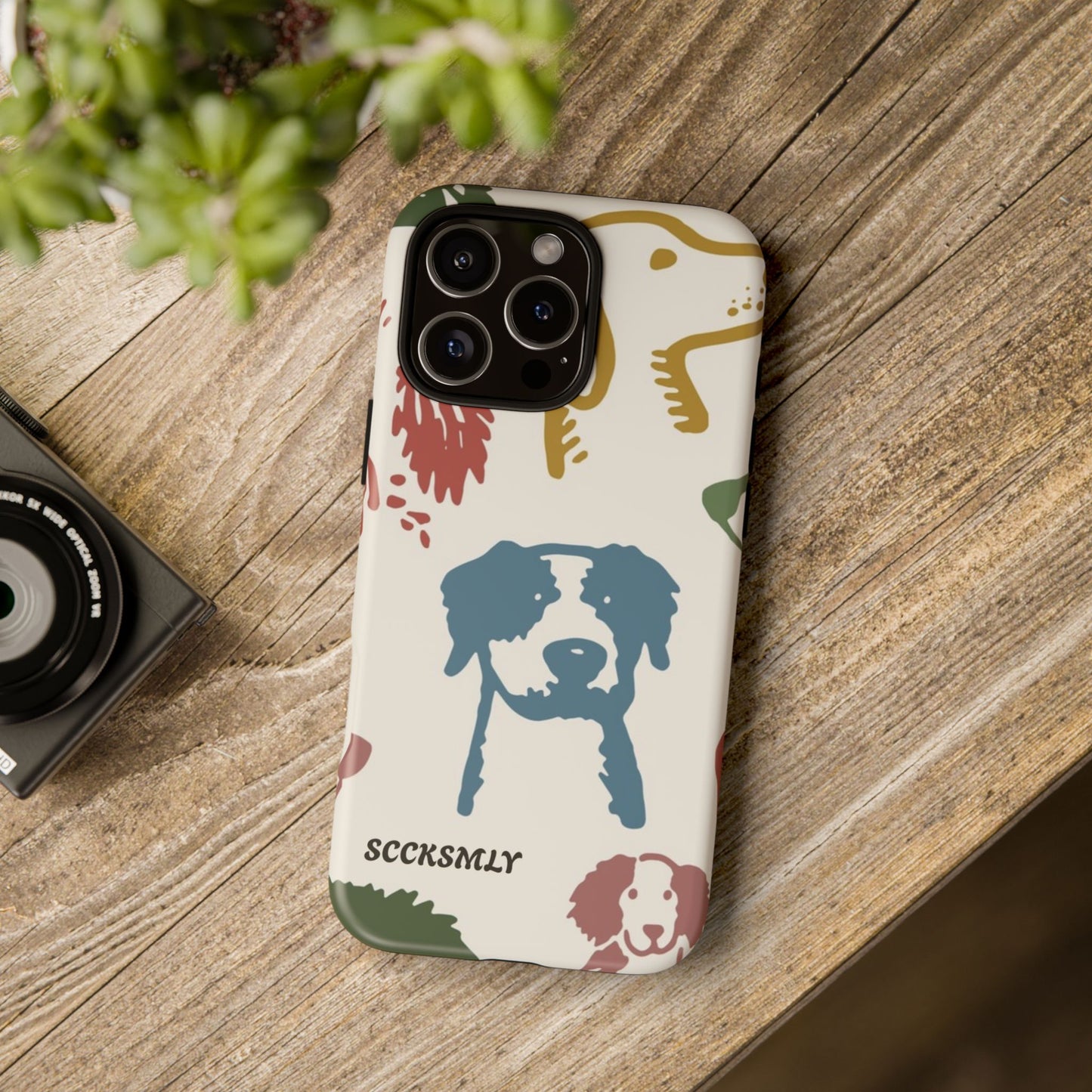 Paws & Portraits Tough Phone Case for Apple