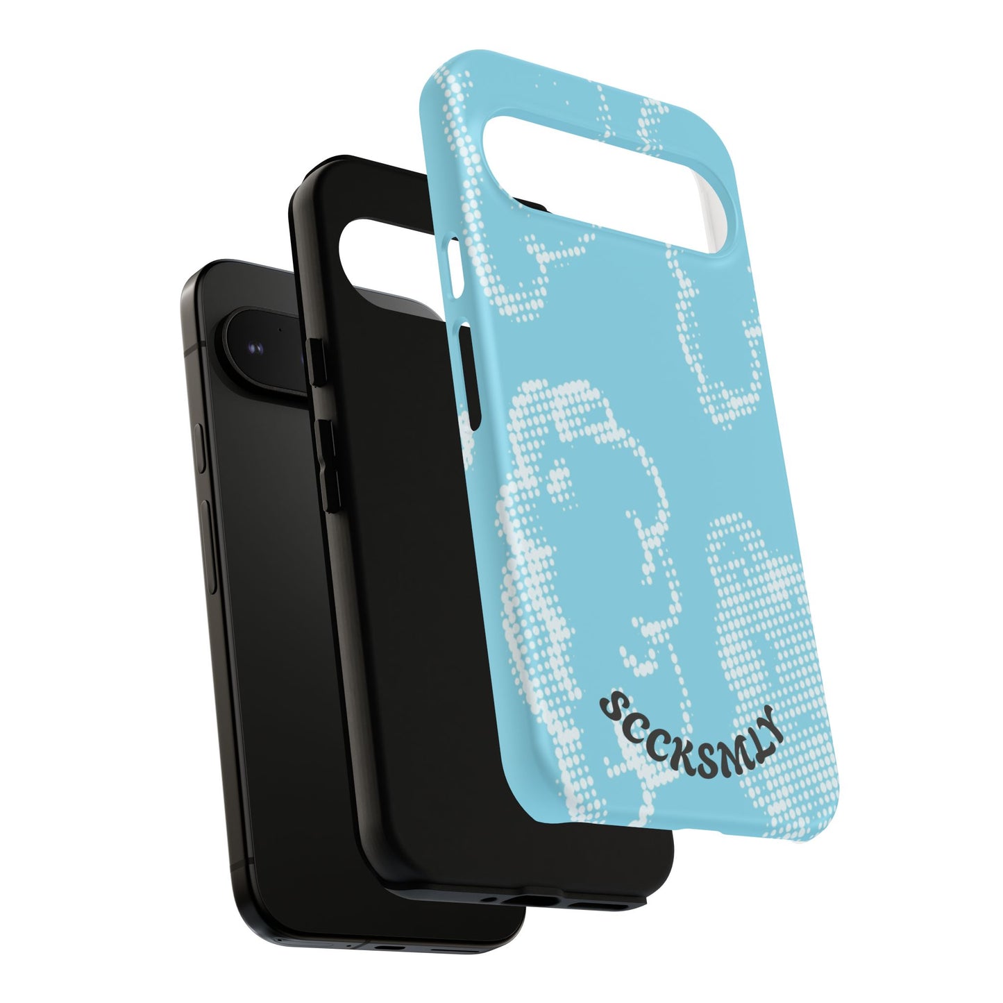Comic Dot Sky Tough Phone Case for Google Pixel