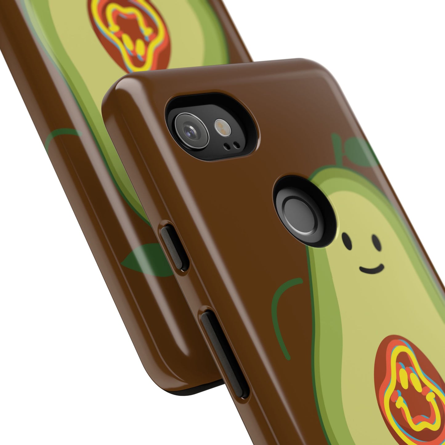 "Google Pixel" Playful Vegan Avocado Phone Case - Tough, Durable Protection with a Fun Design
