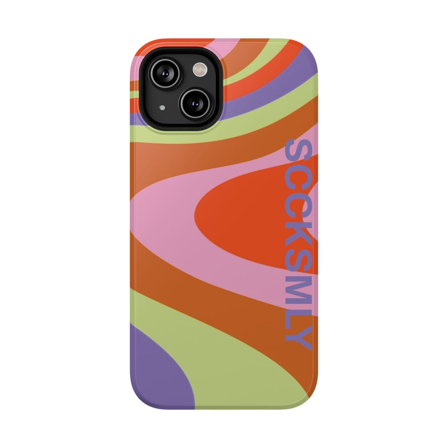 Curvy Swirl Phone Case for "IOS or Apple"