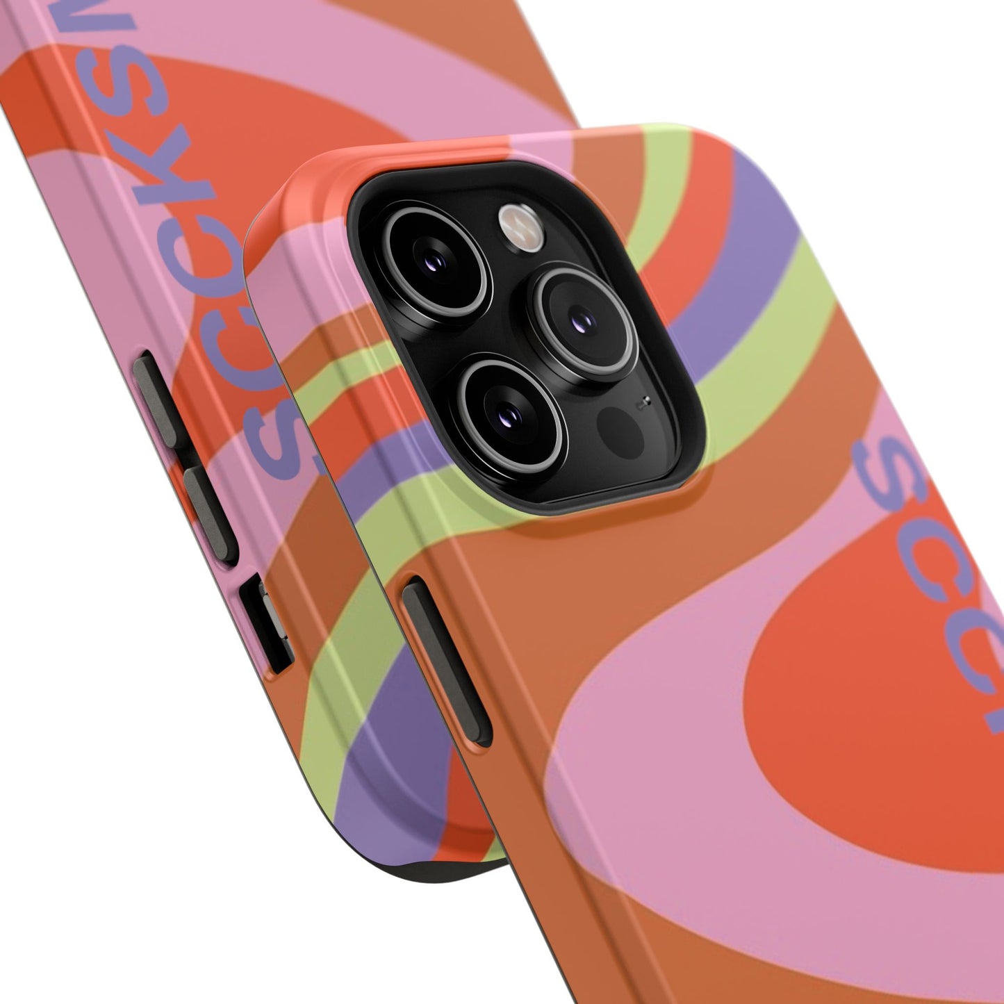 Curvy Swirl Phone Case for "IOS or Apple"