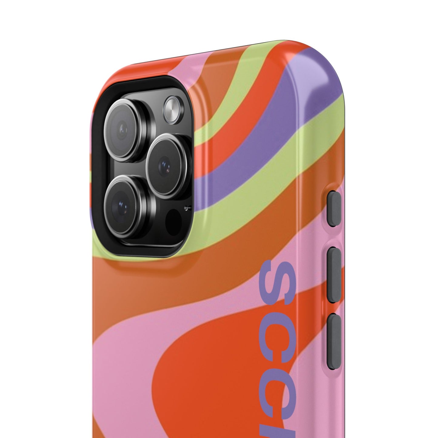Curvy Swirl Phone Case for "IOS or Apple"