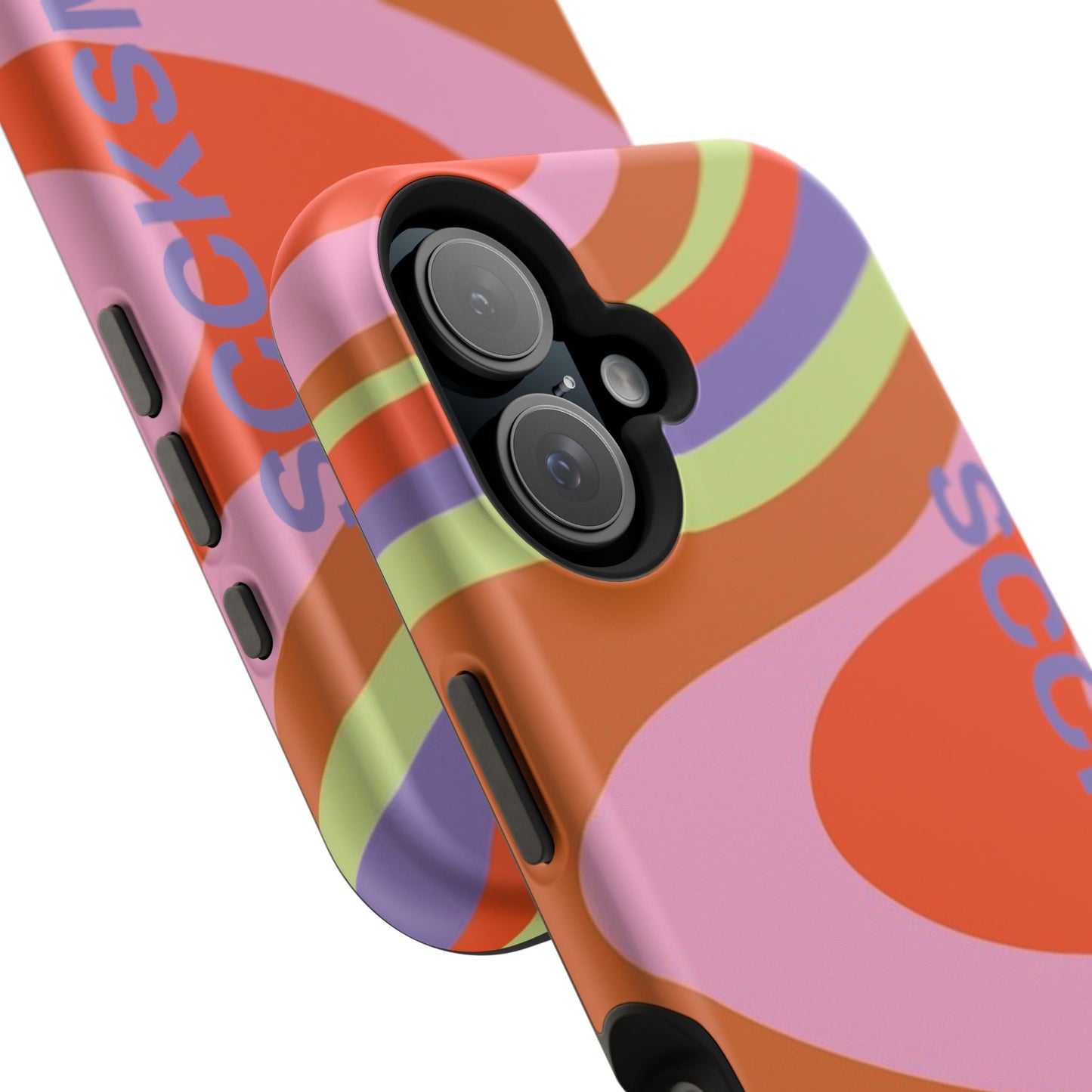 Curvy Swirl Phone Case for "IOS or Apple"