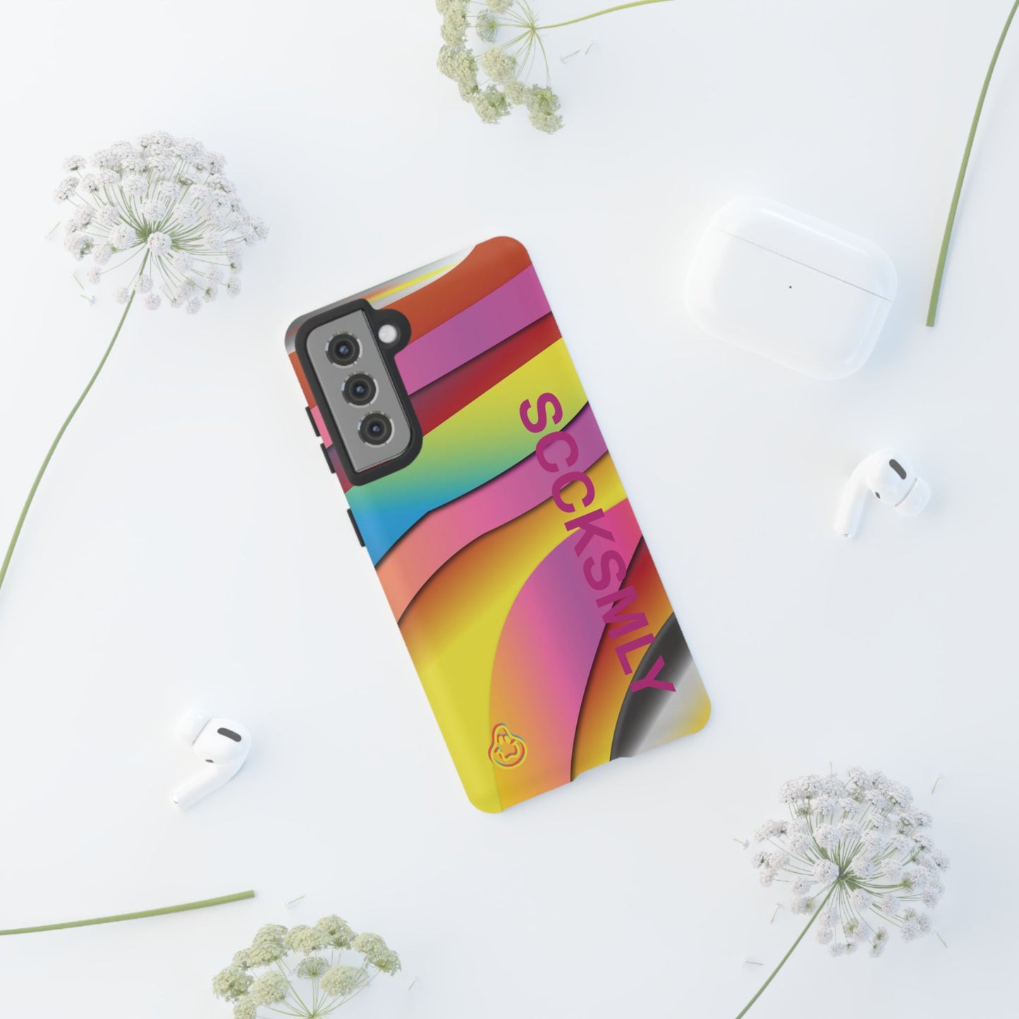 Modern Retro Rainbow Phone Case for Samsung