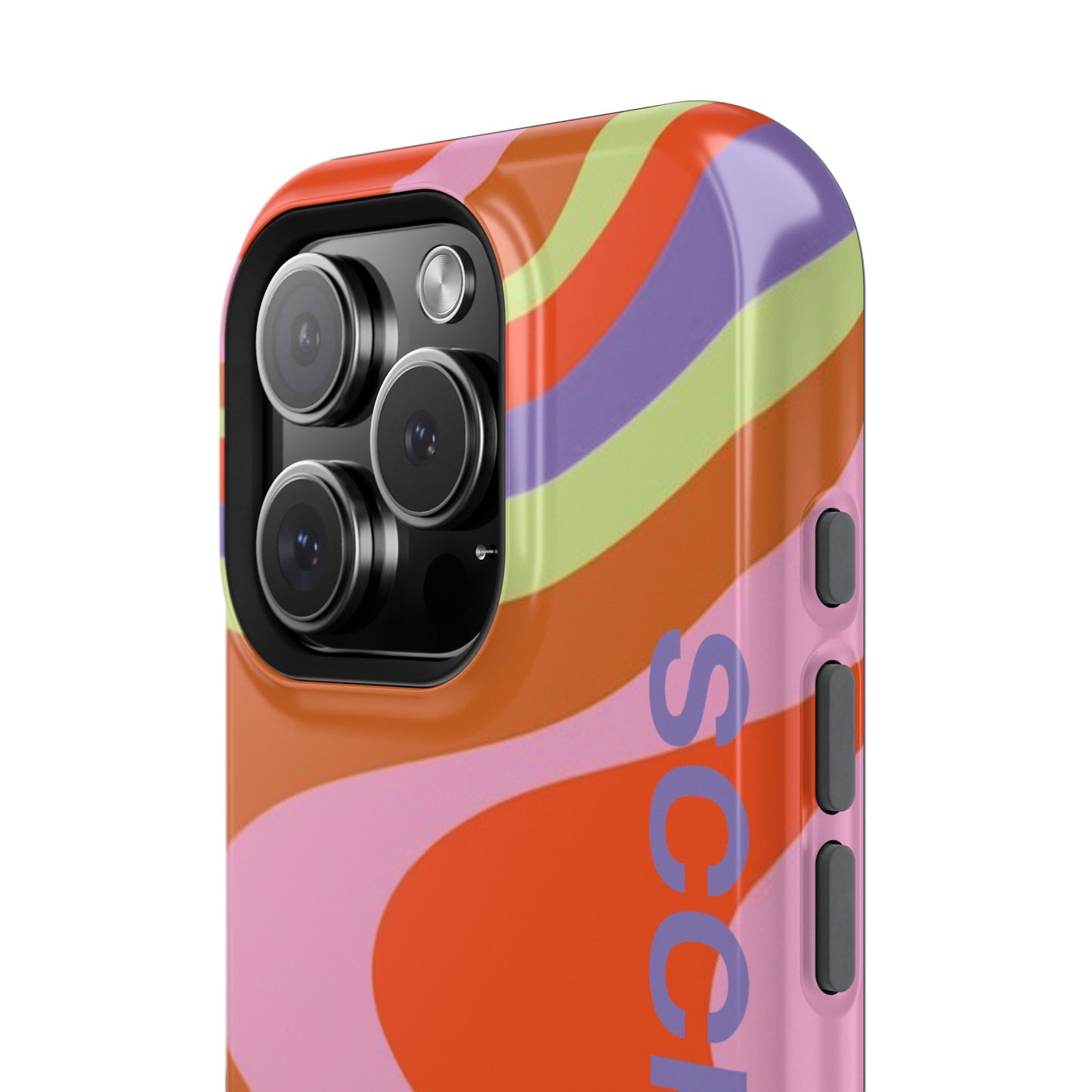 Curvy Swirl Phone Case for "IOS or Apple"