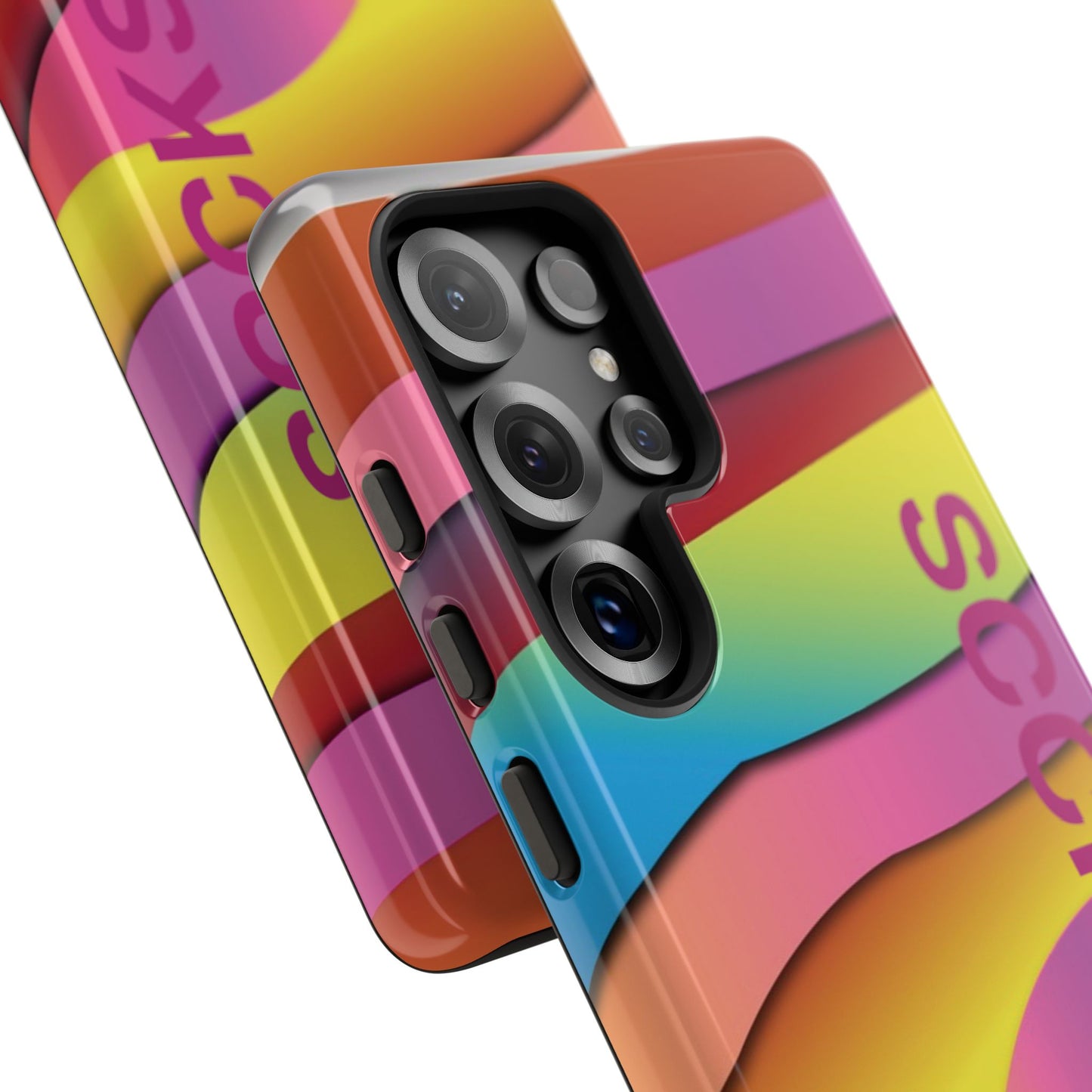 Modern Retro Rainbow Phone Case for Samsung