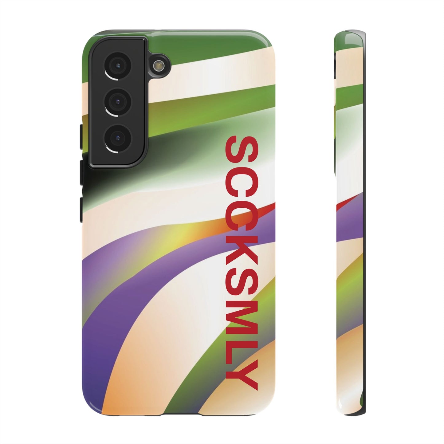 Green Waves Phone Case for Samsung