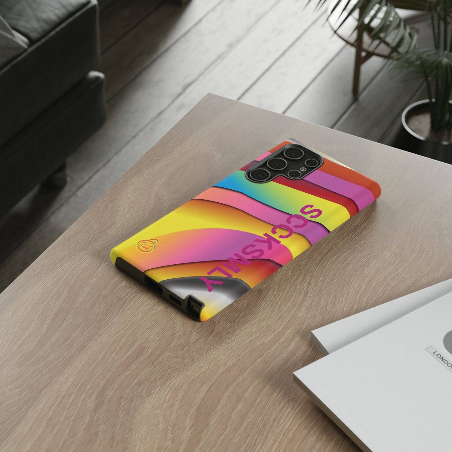 Modern Retro Rainbow Phone Case for Samsung