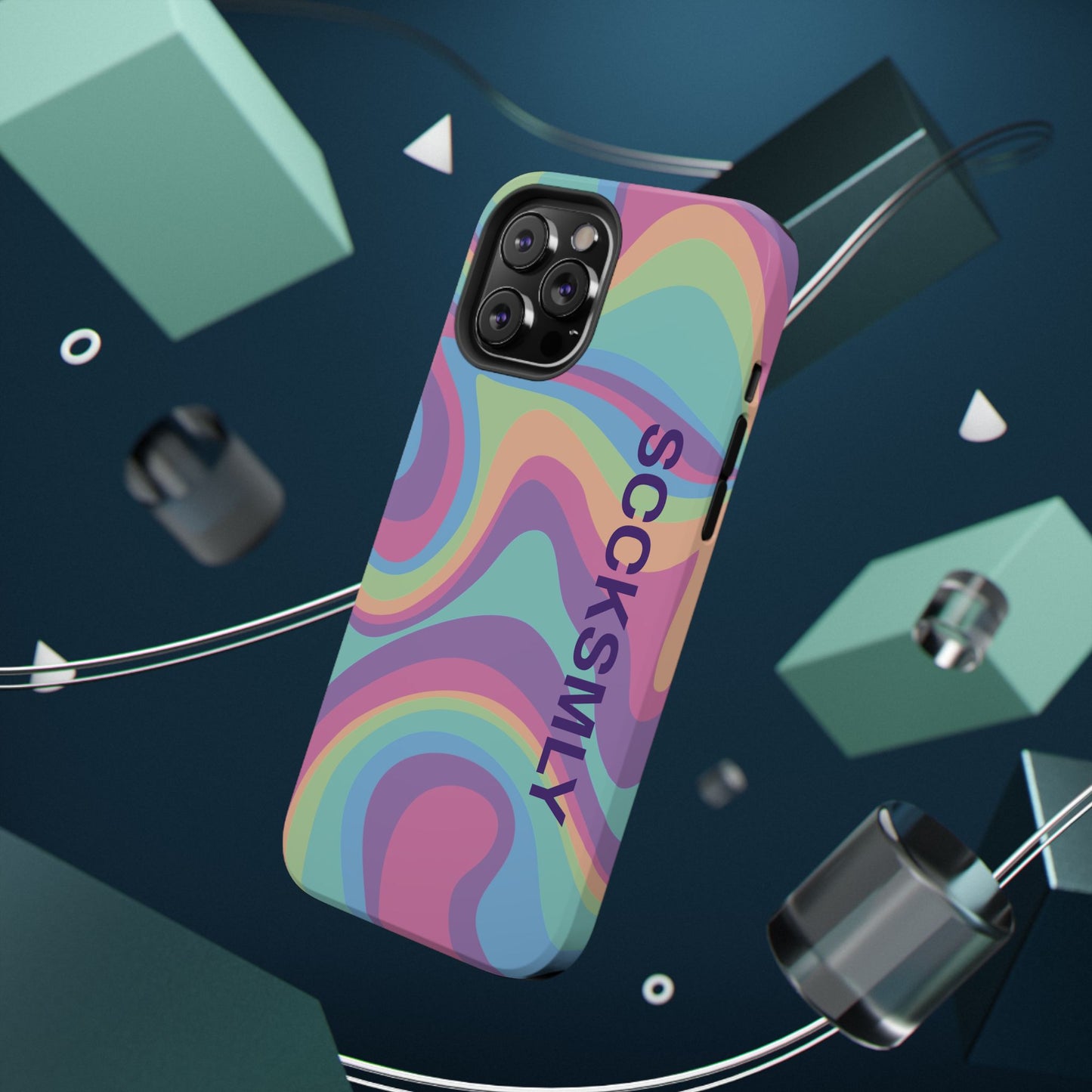 Pastel Swirl Phone Case for "IOS or Apple"