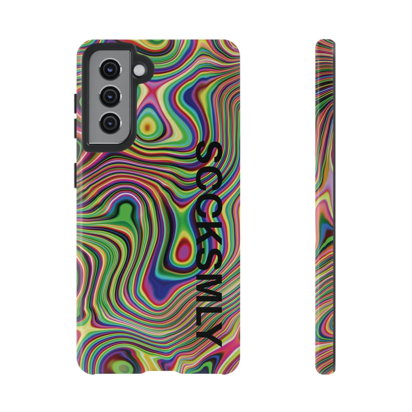 Acid Swirl Phone Case for Samsung
