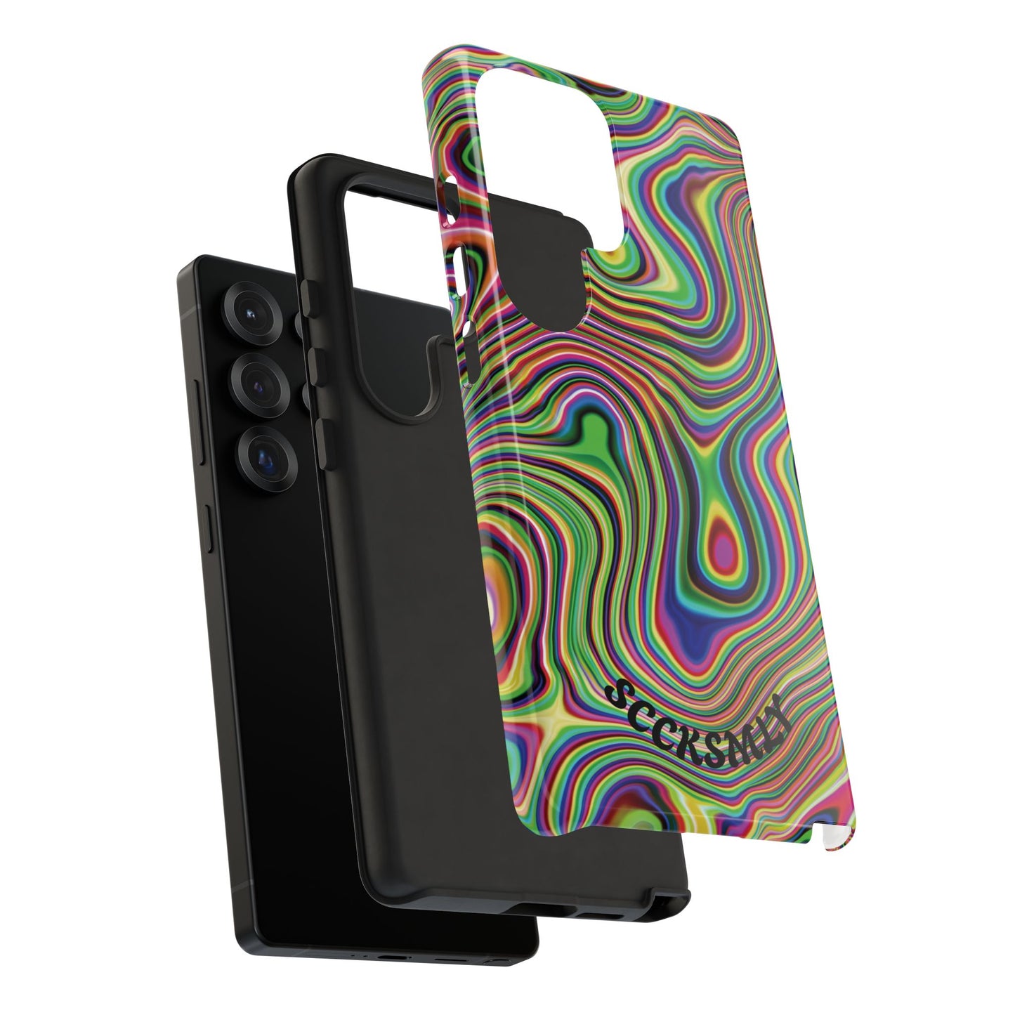 Acid Swirl Phone Case for Samsung
