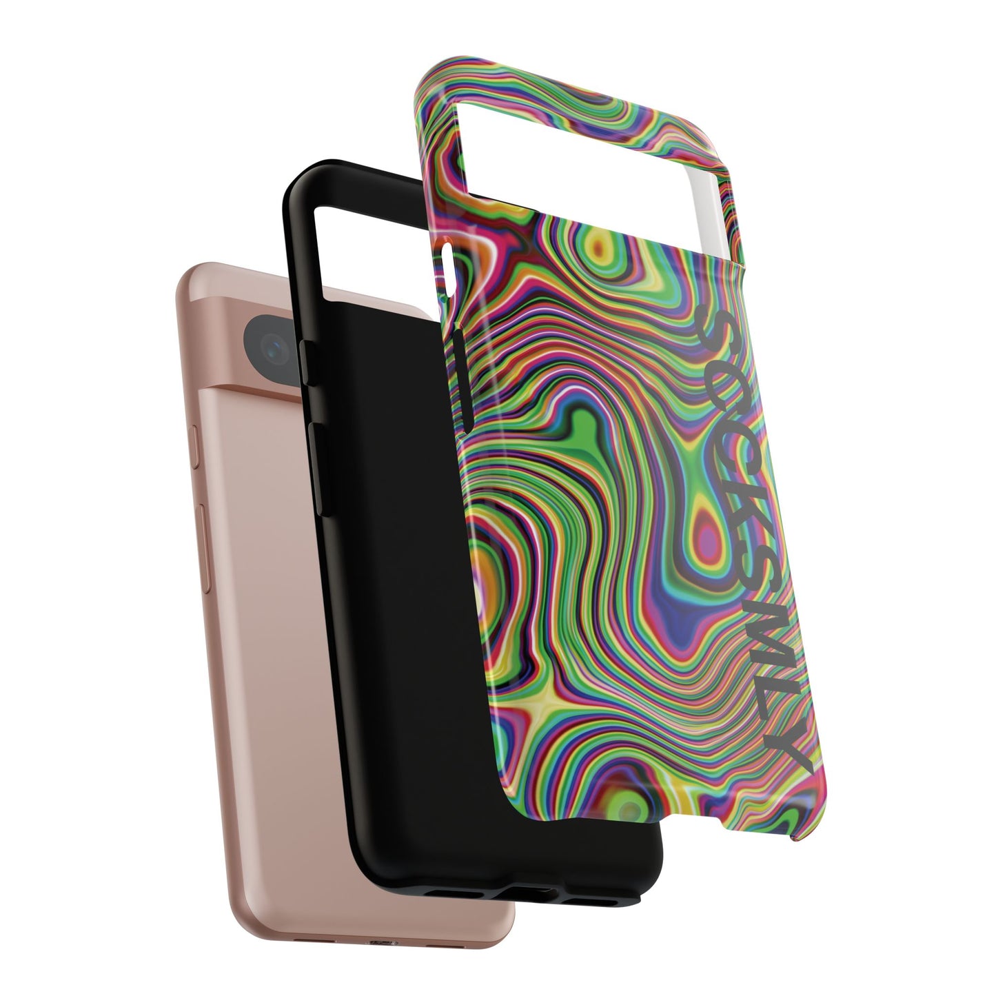 Acid Swirl Phone Case for Google Pixel