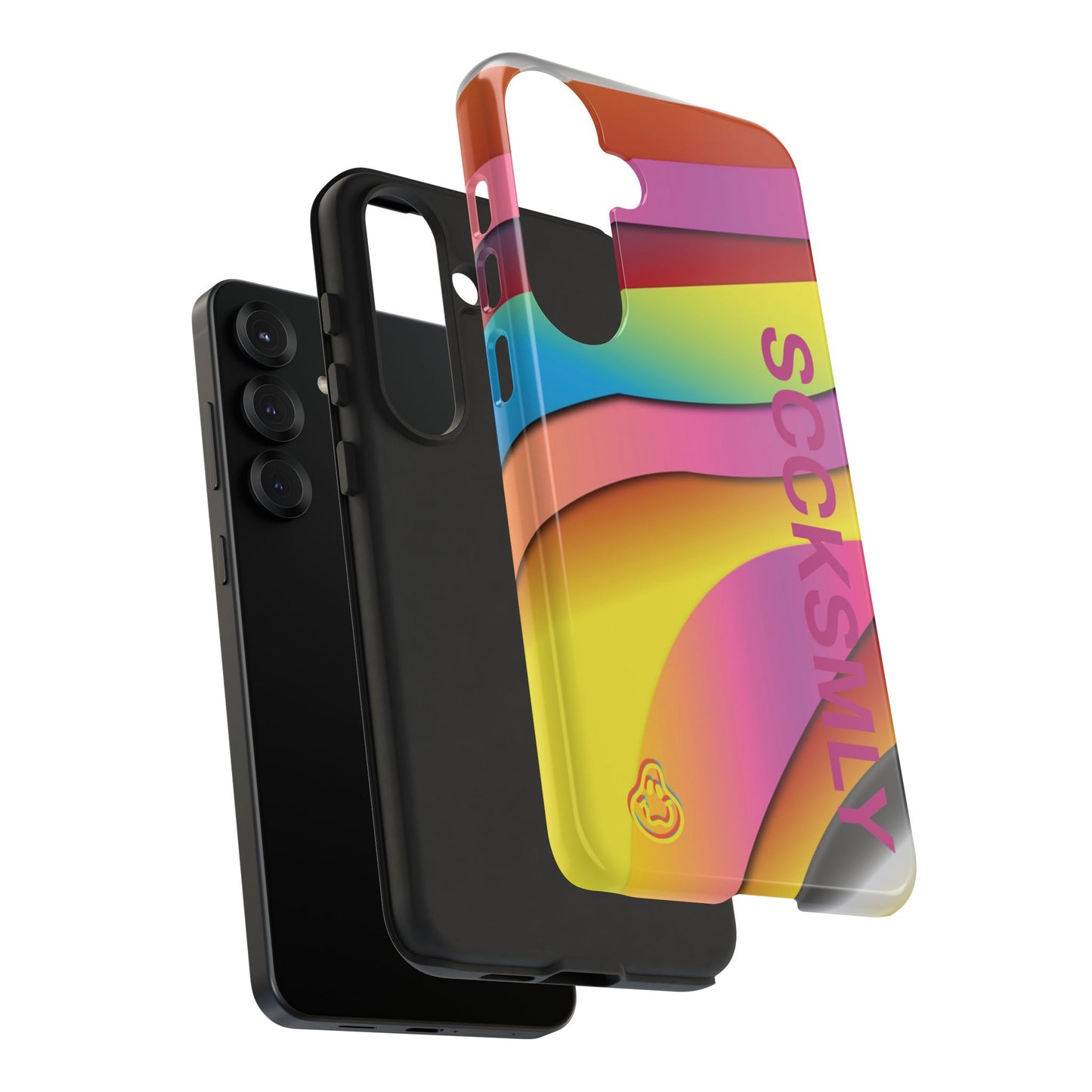 Modern Retro Rainbow Phone Case for Samsung