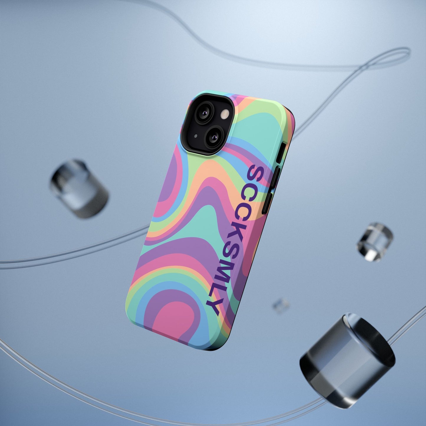 Pastel Swirl Phone Case for "IOS or Apple"