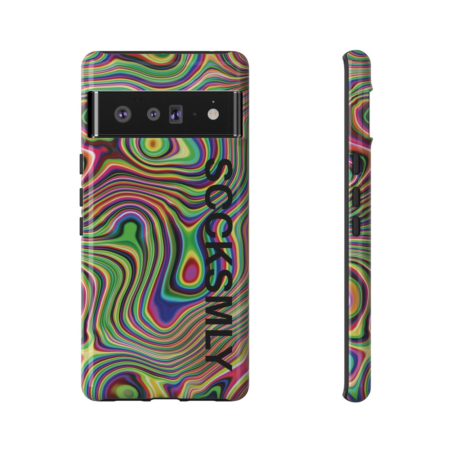 Acid Swirl Phone Case for Google Pixel