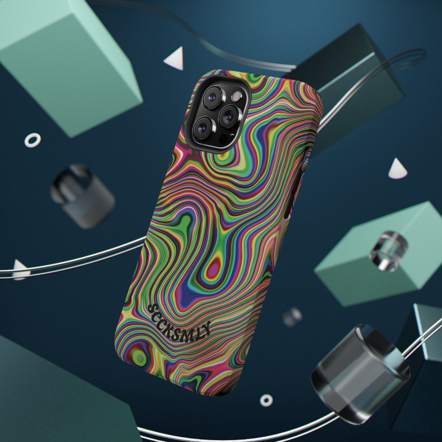 Acid Swirl Phone Case for "IOS or Apple"