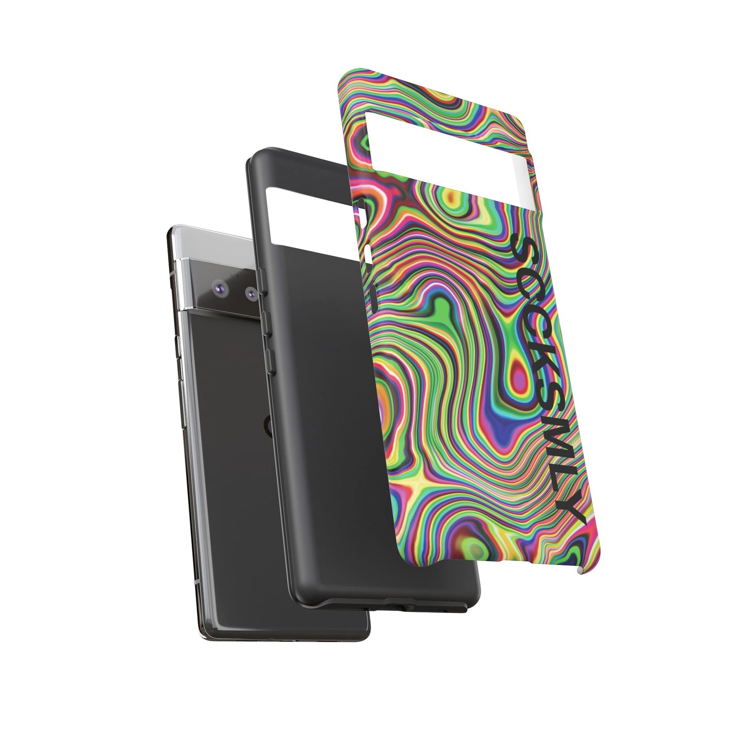 Acid Swirl Phone Case for Google Pixel