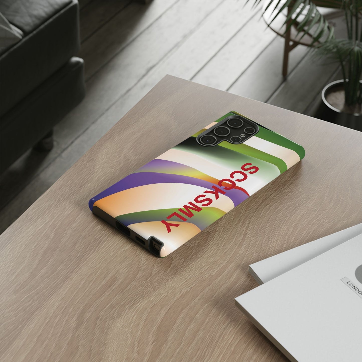 Green Waves Phone Case for Samsung