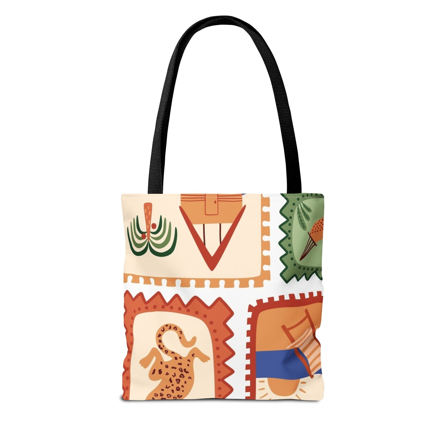 Tropical Print 13 x 13 Tote Bag