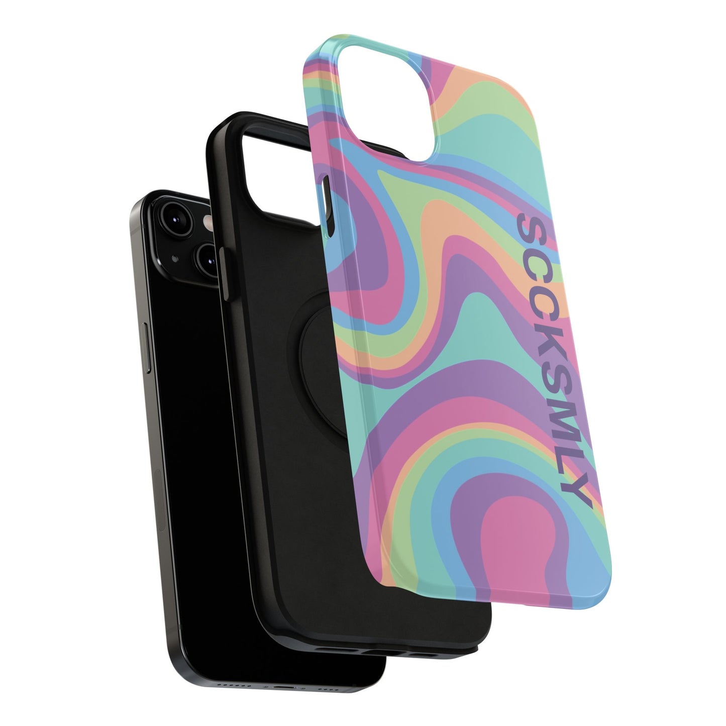 Pastel Swirl Phone Case for "IOS or Apple"