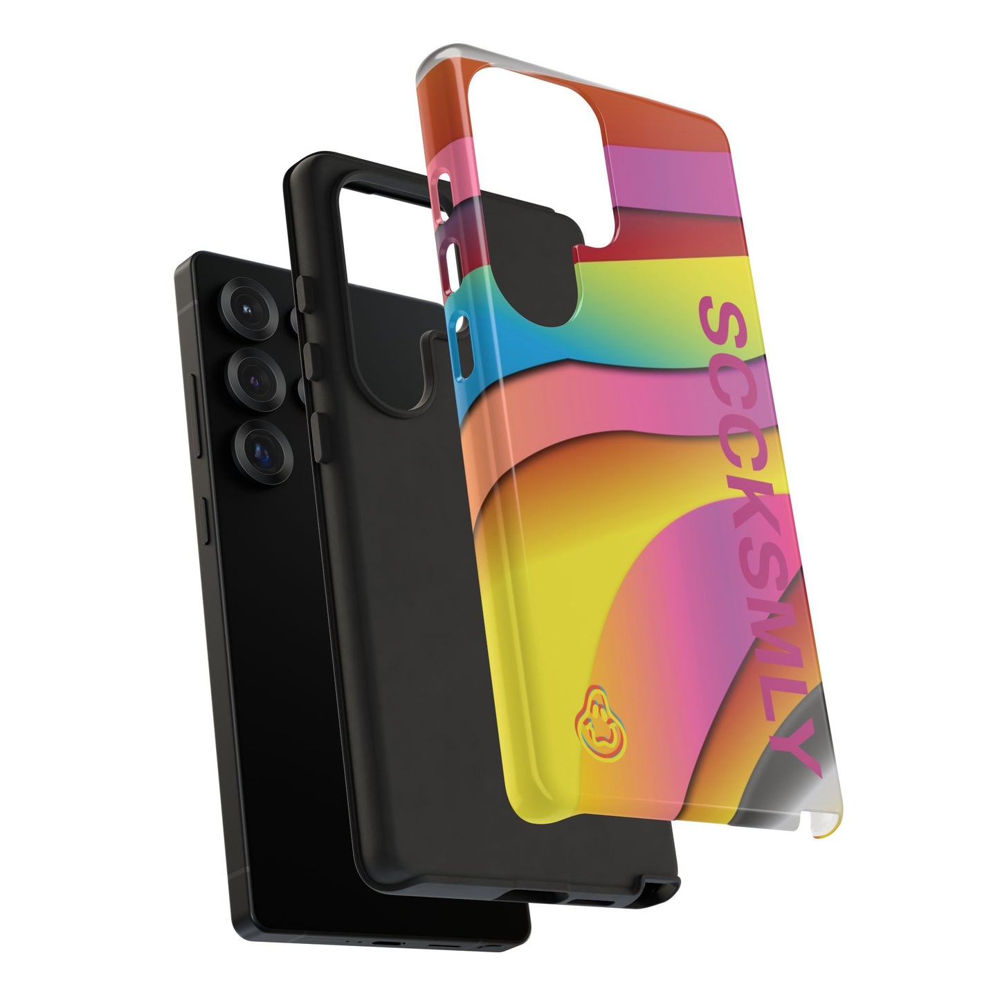 Modern Retro Rainbow Phone Case for Samsung