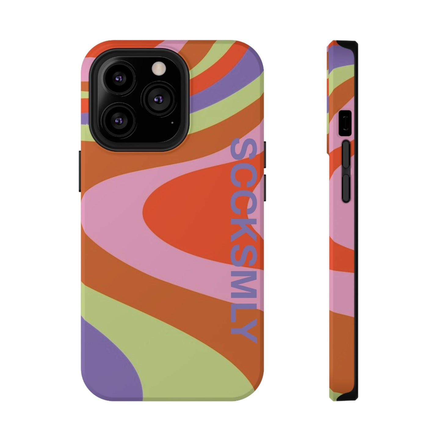 Curvy Swirl Phone Case for "IOS or Apple"