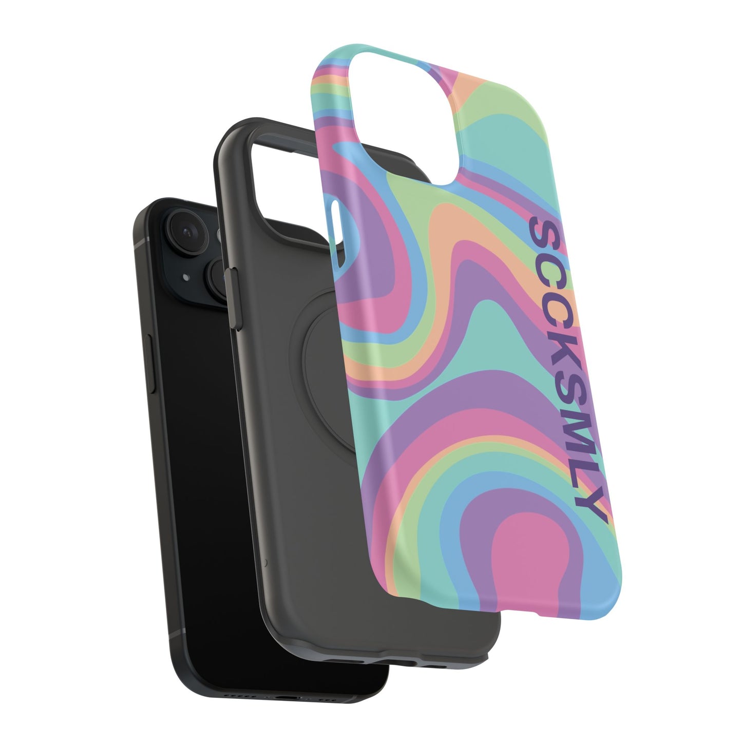 Pastel Swirl Phone Case for "IOS or Apple"