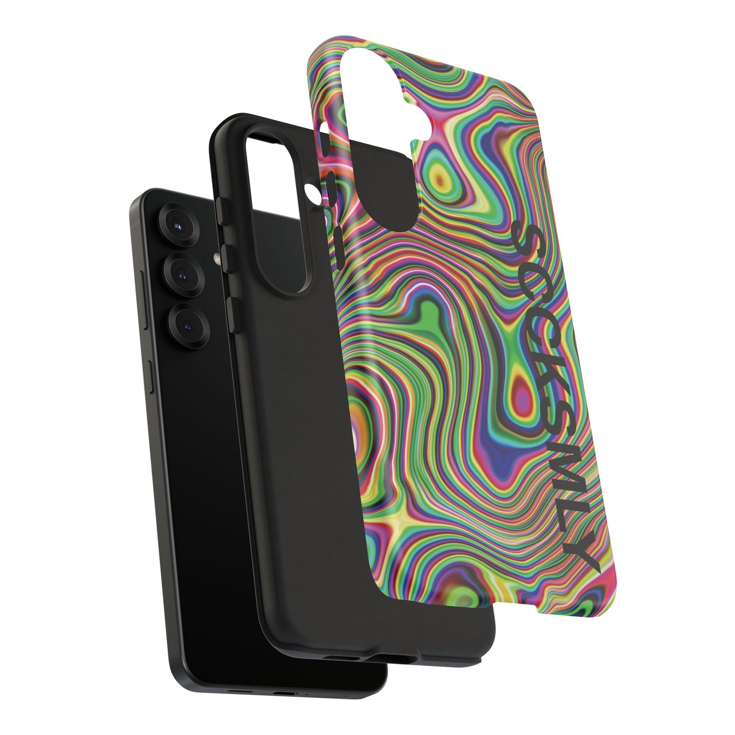 Acid Swirl Phone Case for Samsung