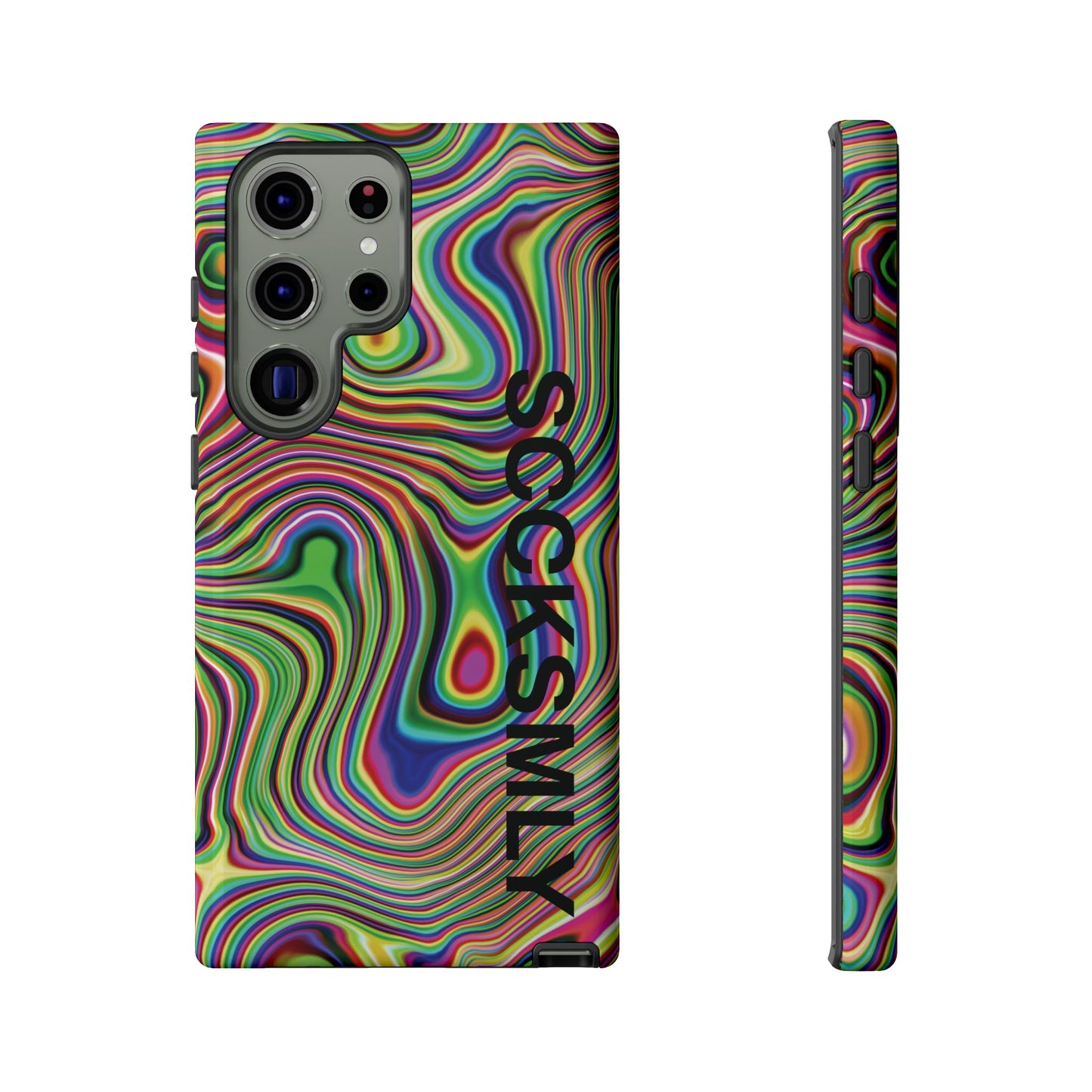 Acid Swirl Phone Case for Samsung