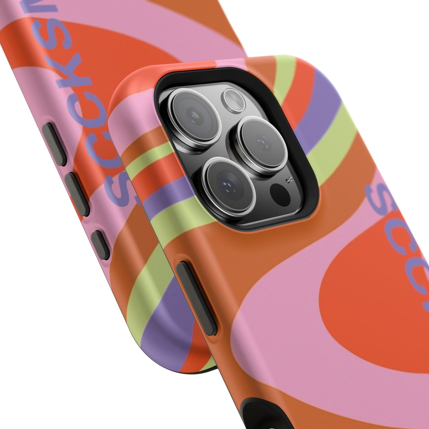 Curvy Swirl Phone Case for "IOS or Apple"