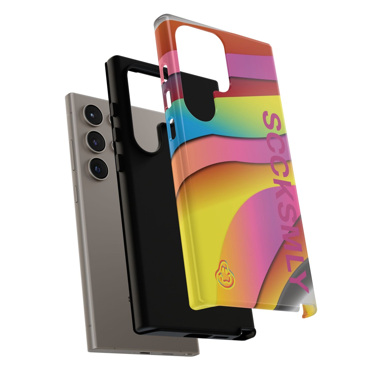 Modern Retro Rainbow Phone Case for Samsung