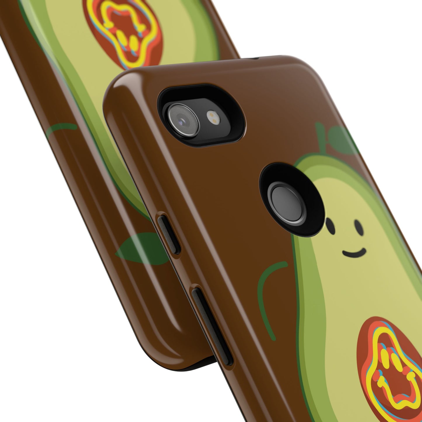 "Google Pixel" Playful Vegan Avocado Phone Case - Tough, Durable Protection with a Fun Design