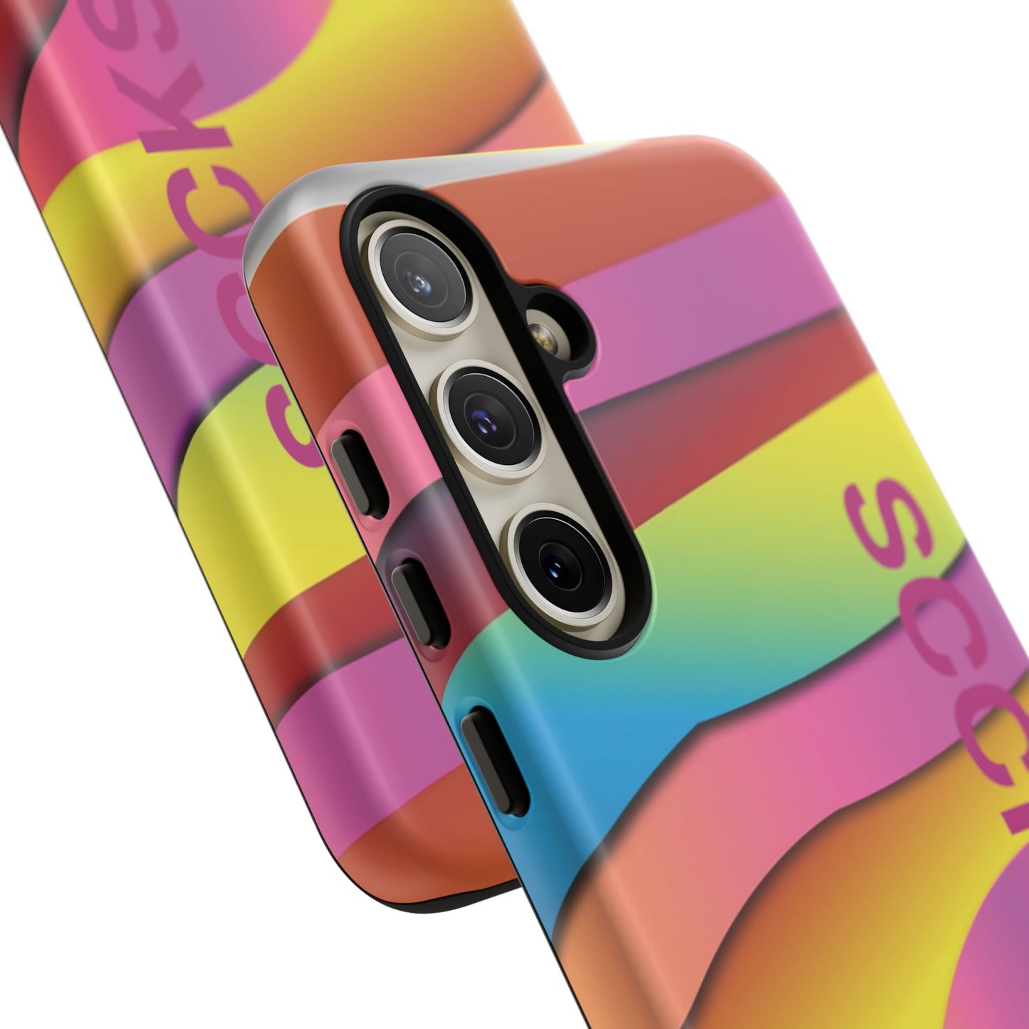 Modern Retro Rainbow Phone Case for Samsung