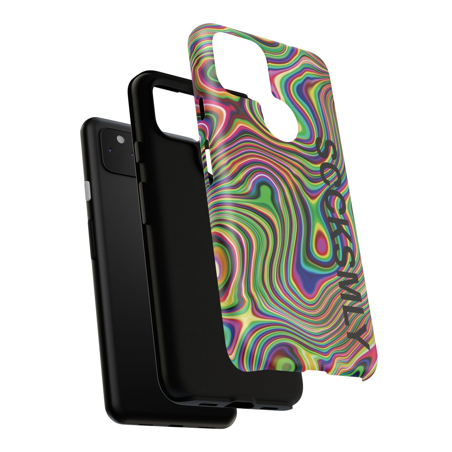 Acid Swirl Phone Case for Google Pixel