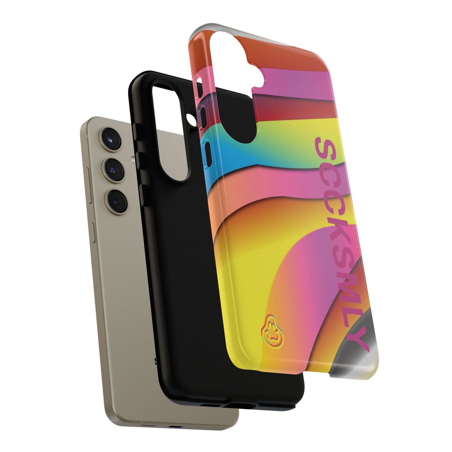 Modern Retro Rainbow Phone Case for Samsung