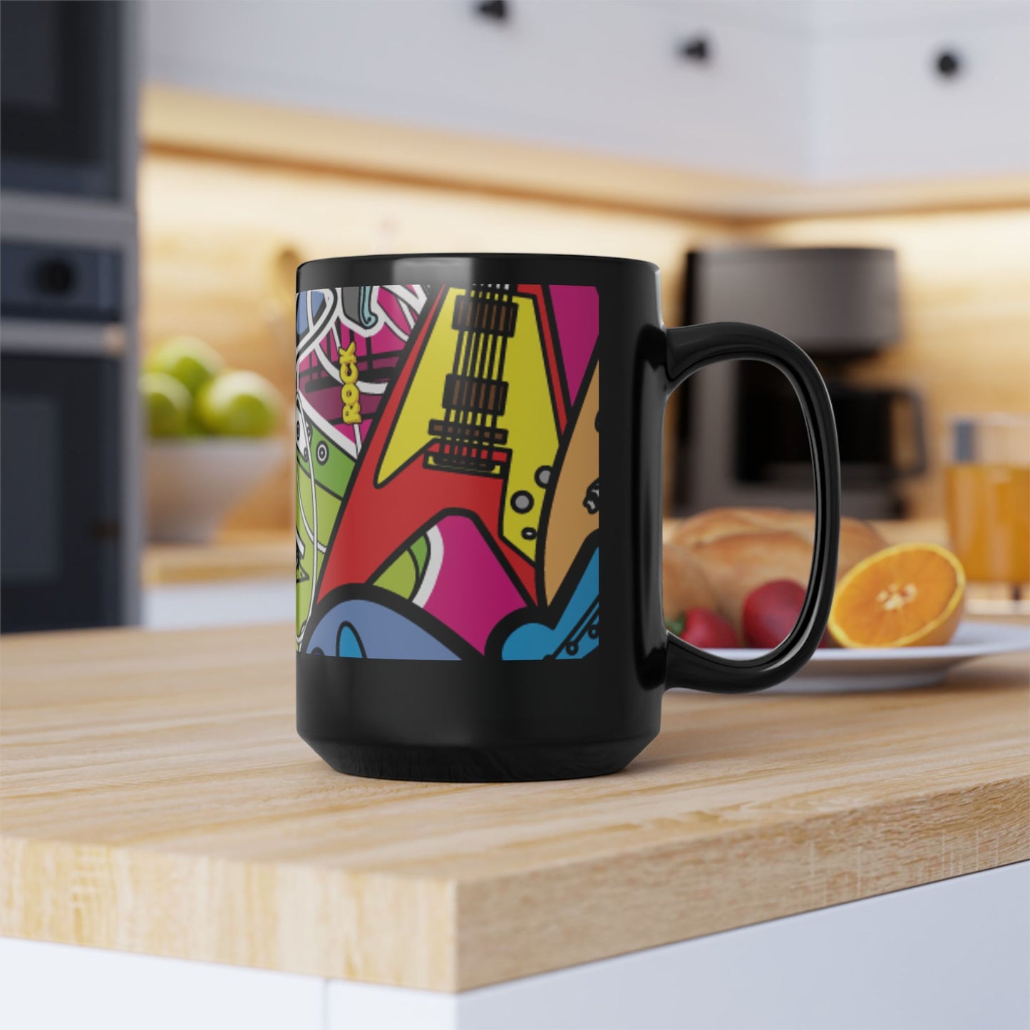Mug KaleidoWoah 15oz — Black