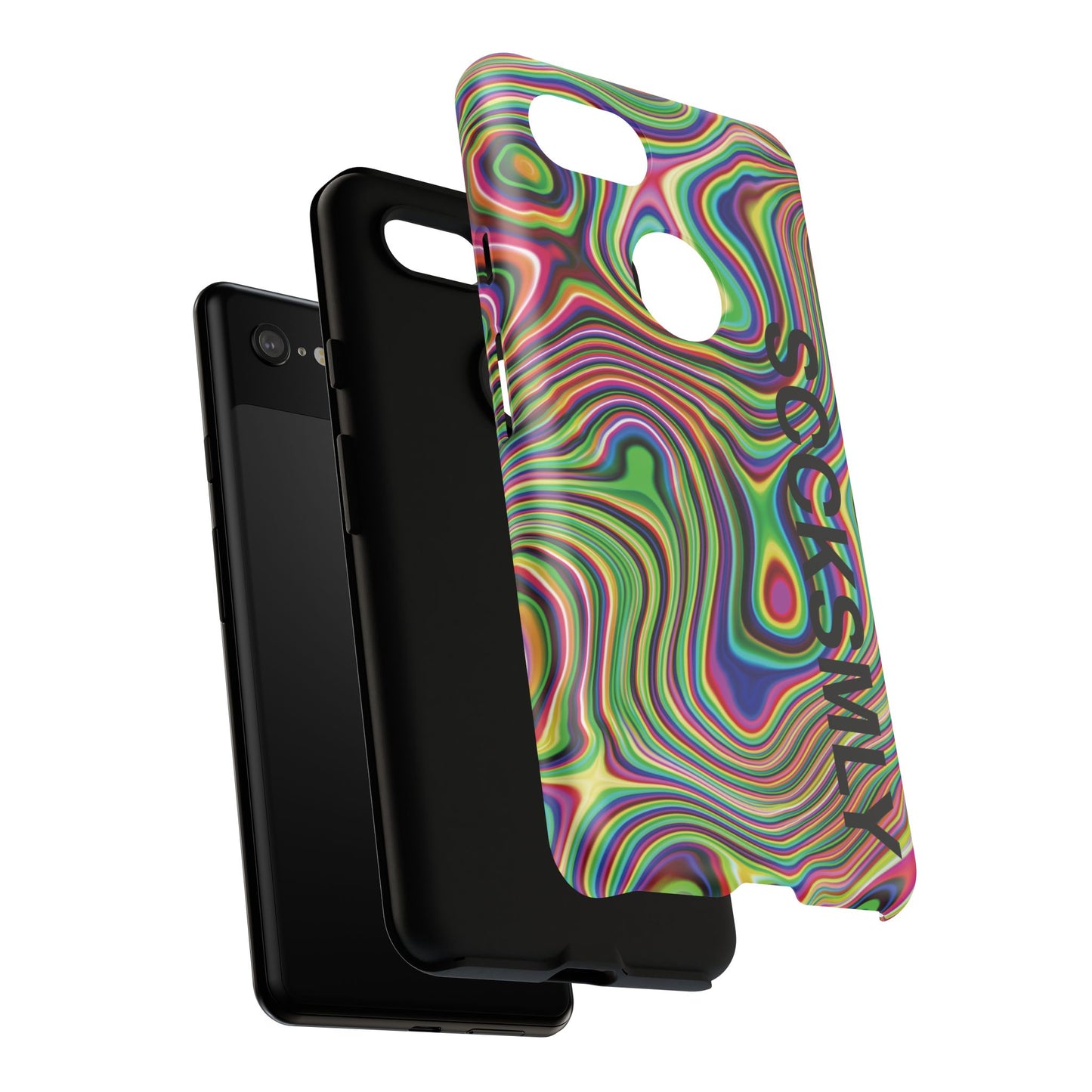 Acid Swirl Phone Case for Google Pixel