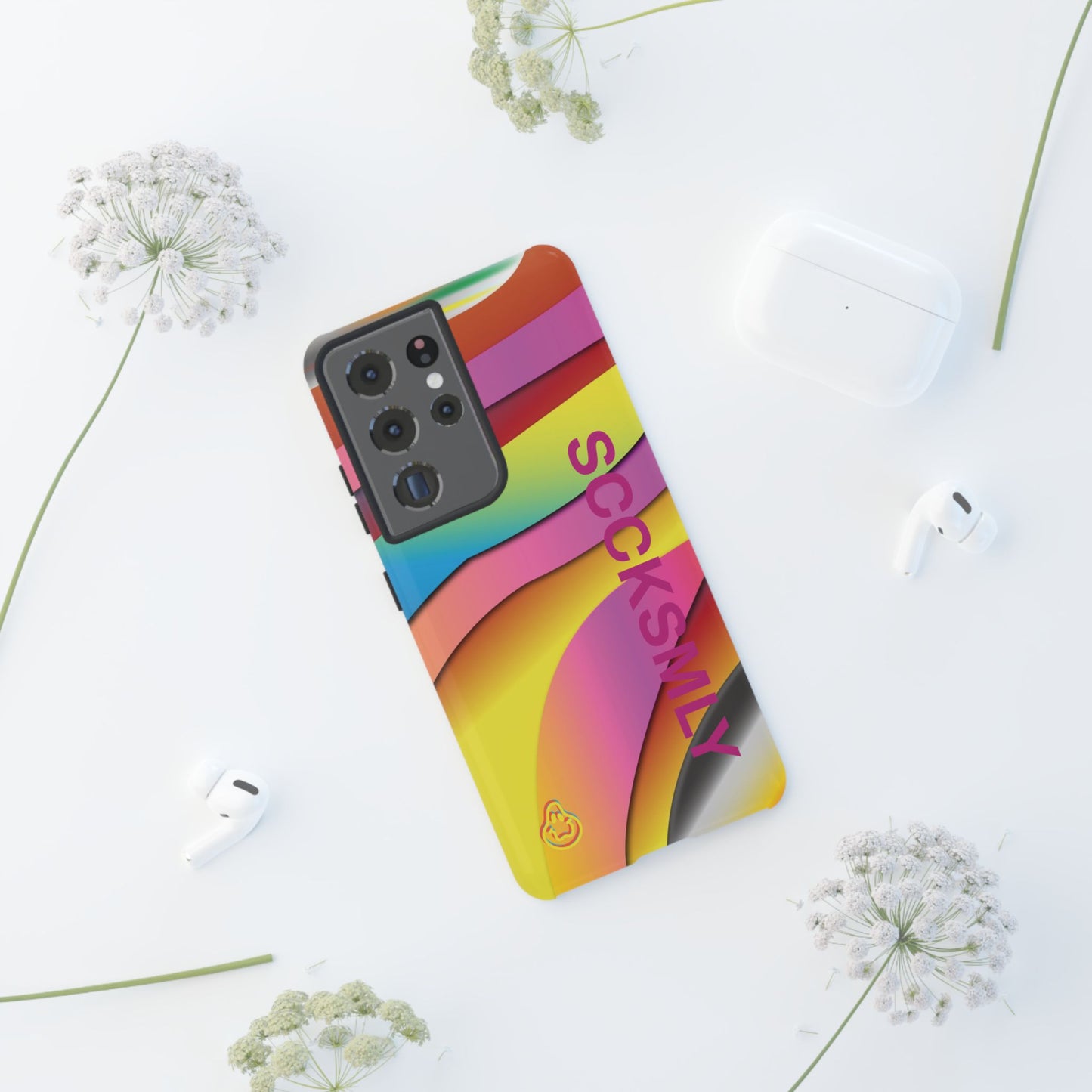 Modern Retro Rainbow Phone Case for Samsung