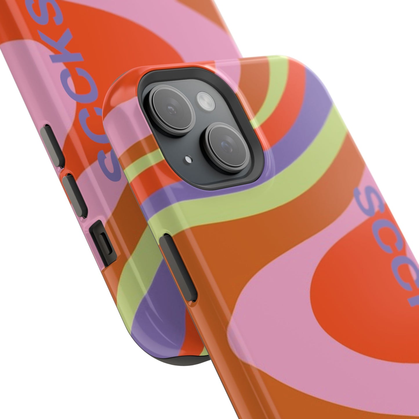 Curvy Swirl Phone Case for "IOS or Apple"