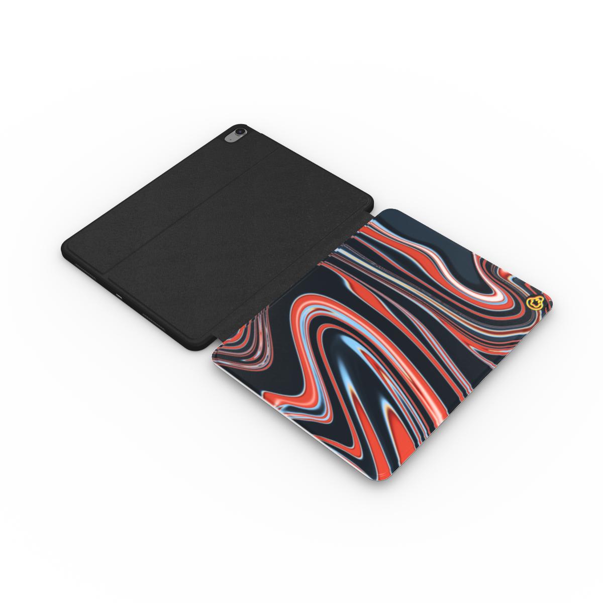 Navy Swirl Apple iPad Case
