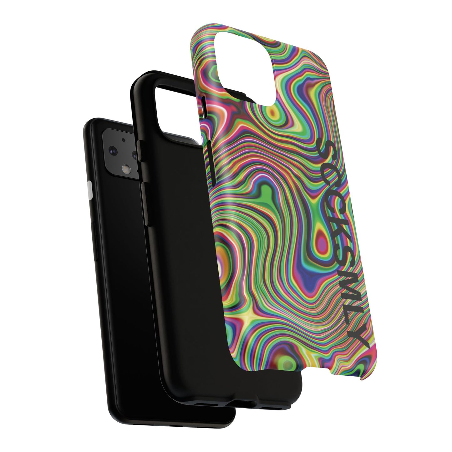 Acid Swirl Phone Case for Google Pixel