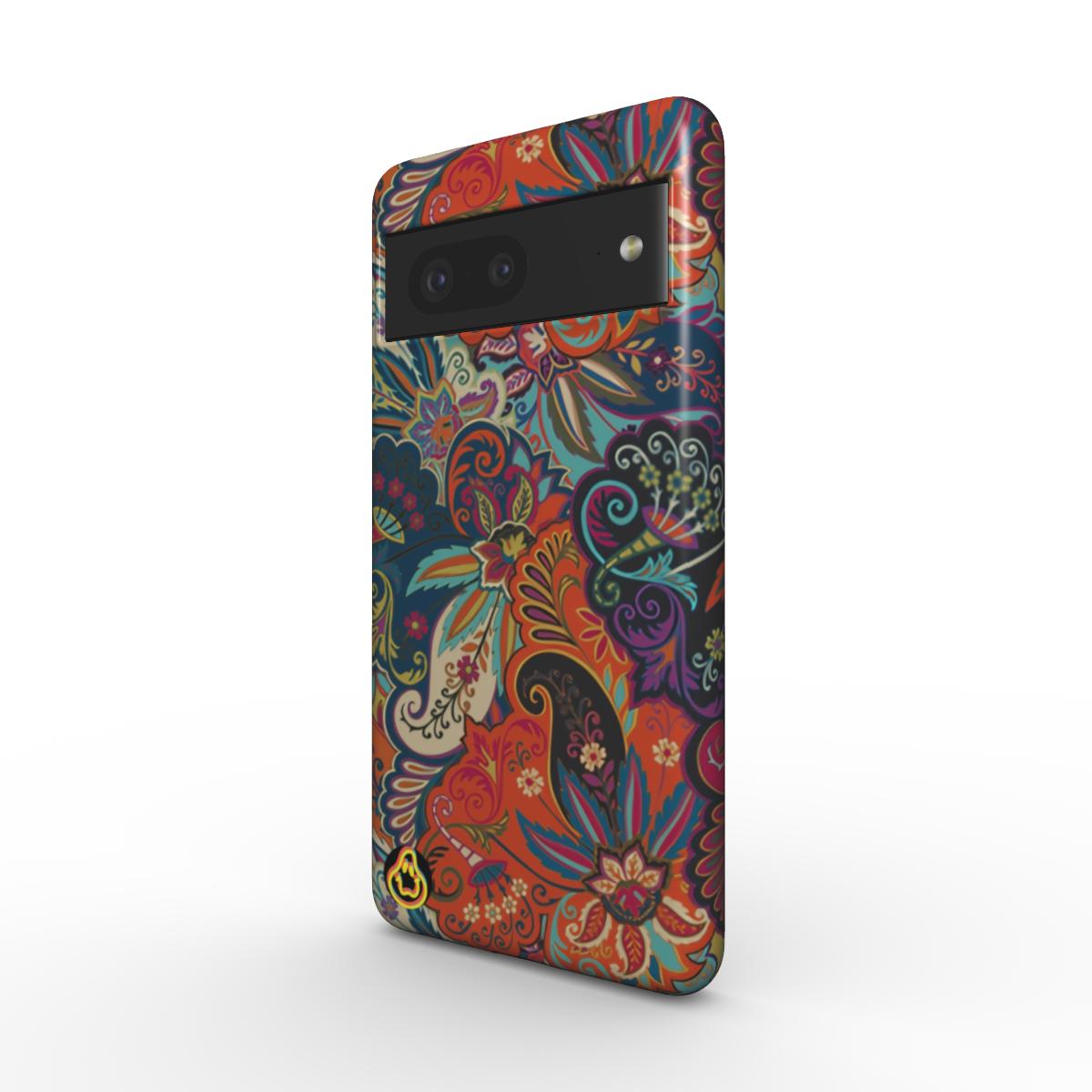 Rainbow Paisley Tough Phone Case For Google Pixel 10, 10 pro & 10 pro XL