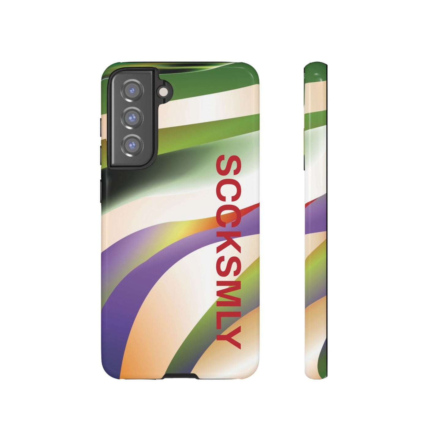 Green Waves Phone Case for Samsung