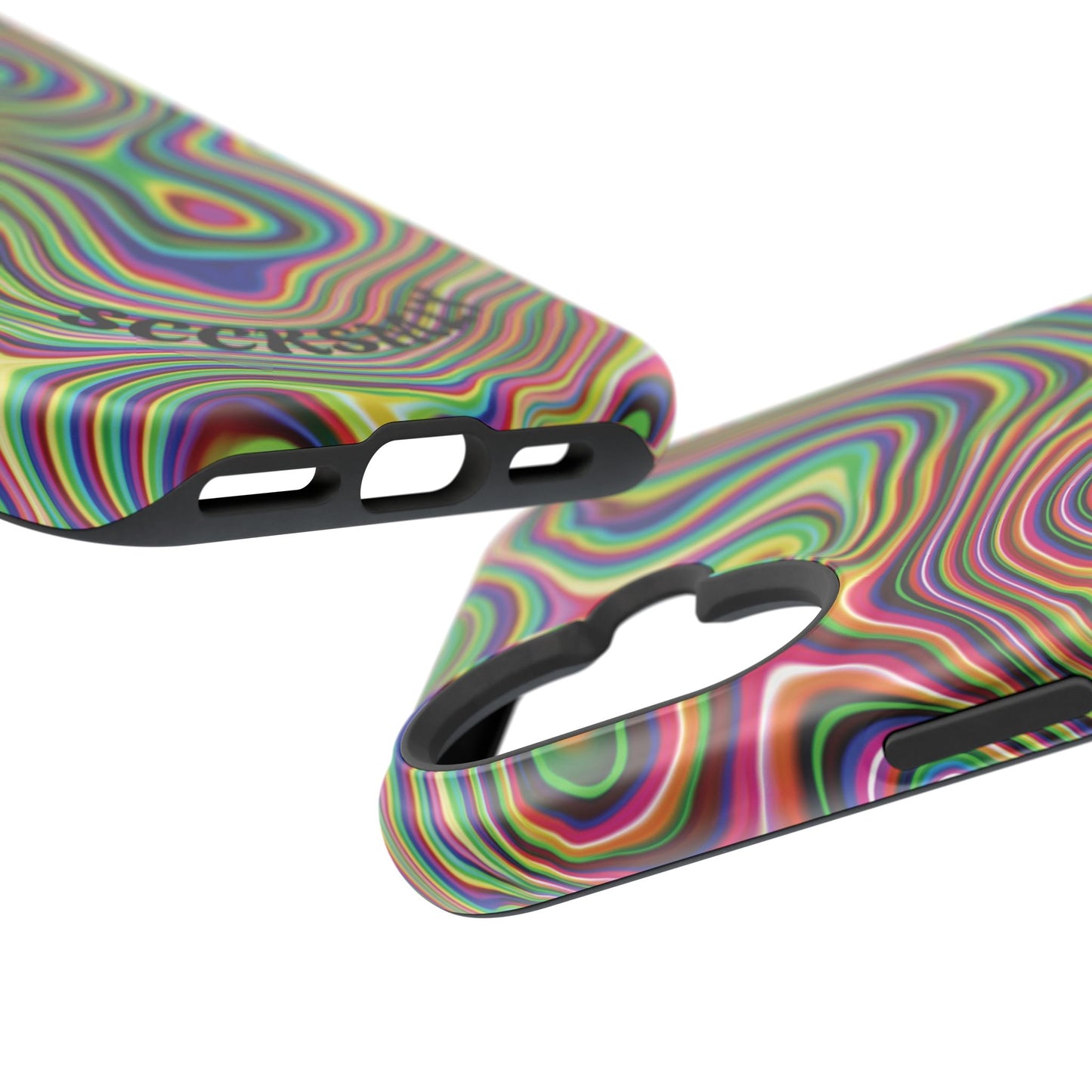 Acid Swirl Phone Case for "IOS or Apple"