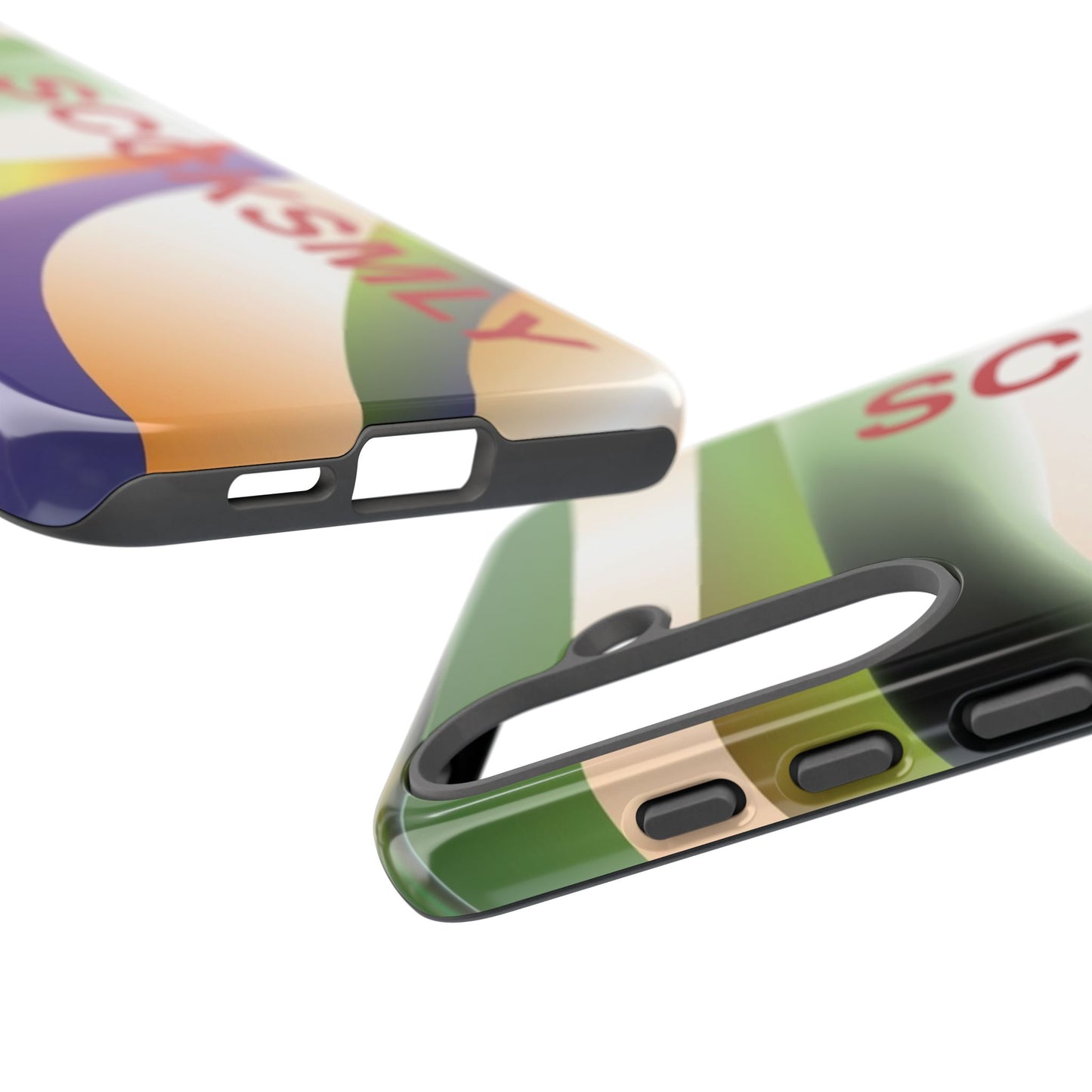 Green Waves Phone Case for Samsung
