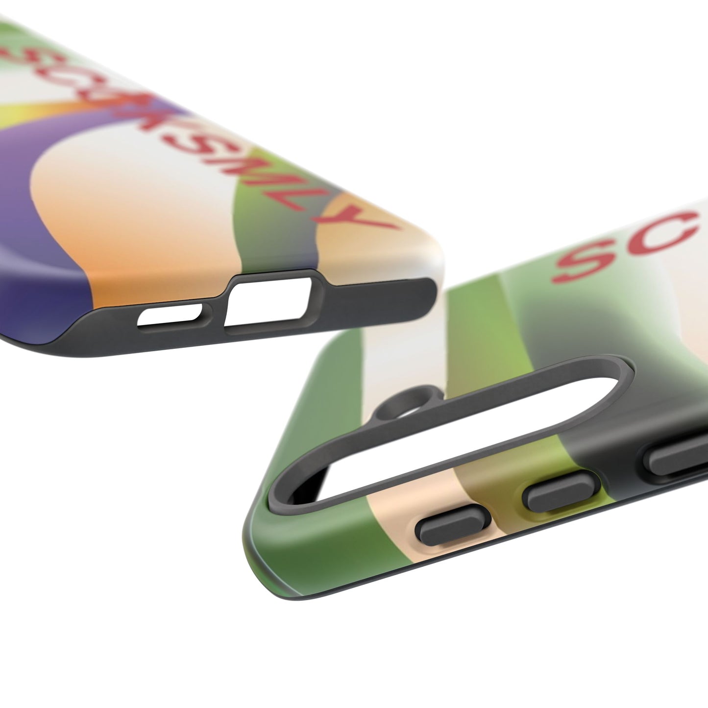 Green Waves Phone Case for Samsung