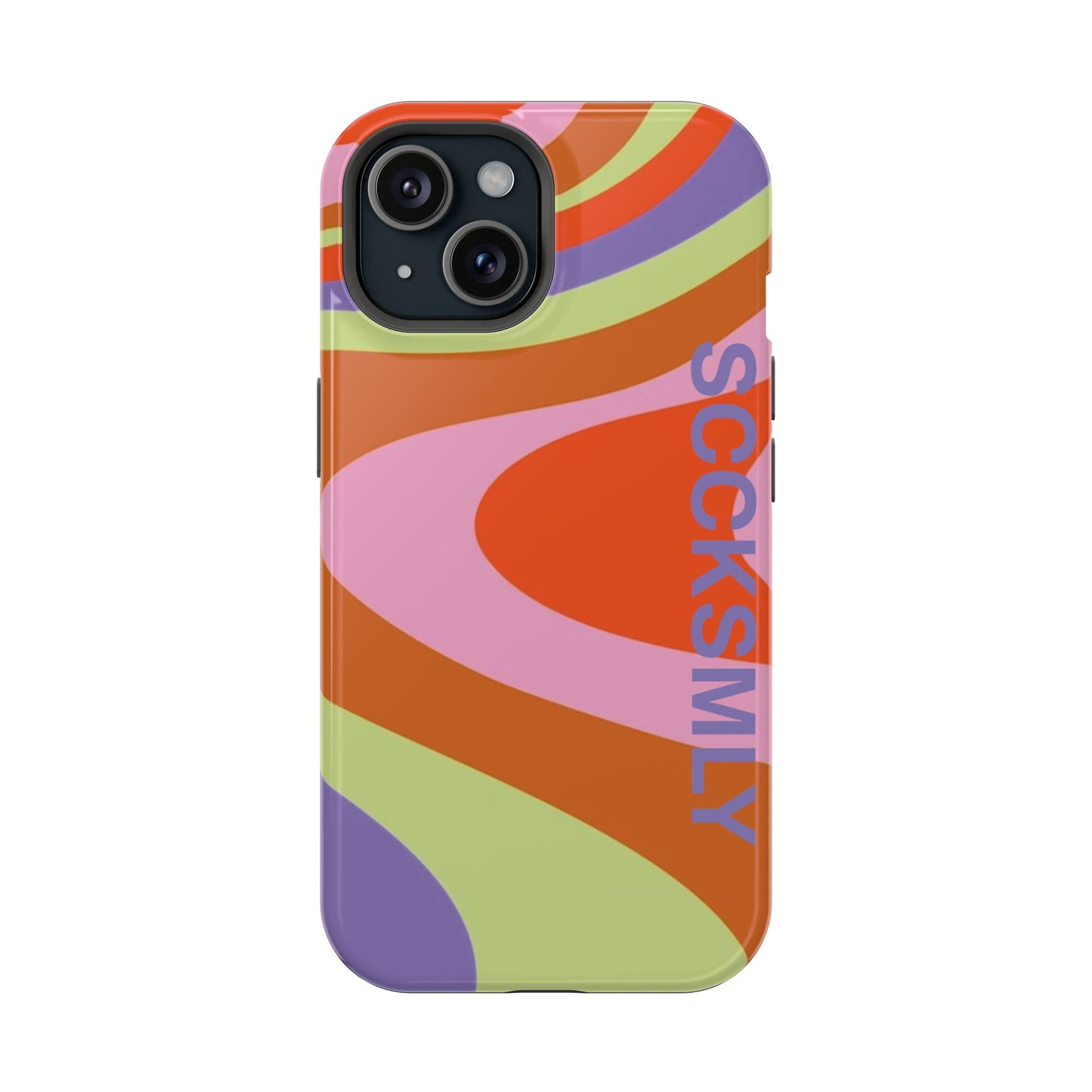 Curvy Swirl Phone Case for "IOS or Apple"