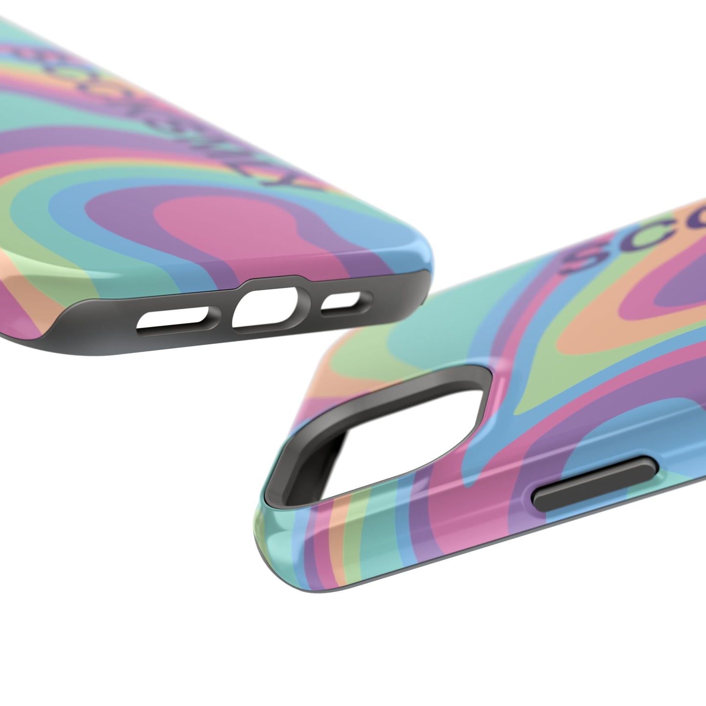 Pastel Swirl Phone Case for "IOS or Apple"