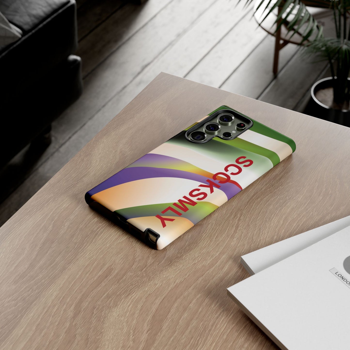 Green Waves Phone Case for Samsung