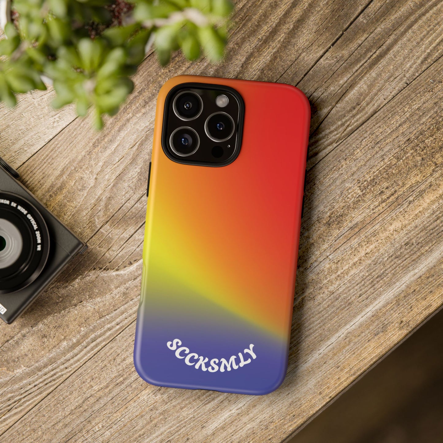 Volcanic Rain Tough Phone Case for Apple